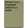 Advies m.e.r. mestwerk salland b.v. raalte by Unknown