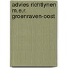 Advies richtlynen m.e.r. groenraven-oost door Onbekend