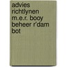 Advies richtlynen m.e.r. booy beheer r'dam bot by Unknown