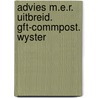 Advies m.e.r. uitbreid. gft-commpost. wyster by Unknown