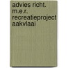 Advies richt. m.e.r. recreatieproject aakvlaai door Onbekend