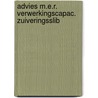 Advies m.e.r. verwerkingscapac. zuiveringsslib door Onbekend