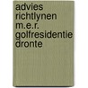 Advies richtlynen m.e.r. golfresidentie dronte door Onbekend
