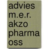 Advies m.e.r. akzo pharma oss door Onbekend