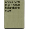 Advies richtl. m.e.r. depot hollandsche yssel door Onbekend