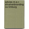 Advies m.e.r. afvalverbranding ca limburg door Onbekend