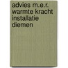 Advies m.e.r. warmte kracht installatie diemen door Onbekend