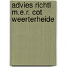 Advies richtl m.e.r. cot weerterheide by Unknown