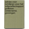 Advies voor richtlijnen voor het milieueffectrapport Golfbaan Zeldenwind, Groningen door Commissie voor de Milieueffectrapportage