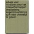 Advies voor richtlijnen voor het milieueffectrapport Verplaatsing salpeterzuurfabriek SZF6 naar Chemelot te Geleen
