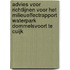 Advies voor richtlijnen voor het milieueffectrapport Waterpark Dommelsvoort te Cuijk
