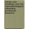 Advies voor richtlijnen voor het milieueffectrapport uitbreiding jachthaven Breskens by Commissie voor de m.e.r.