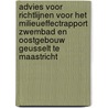Advies voor richtlijnen voor het milieueffectrapport Zwembad en Oostgebouw Geusselt te Maastricht by Commissie m.e.r.