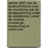 Advies 2007 van de Auditcommissie over de Monitoring van de aardgaswinning onder de Waddenzee, vanaf de locaties Moddergat, Lauwersoog en Vierhuizen