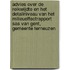 Advies over de reikwijdte en het detailniveau van het milieueffectrapport Sas van Gent, gemeente Terneuzen