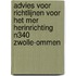 Advies voor richtlijnen voor het MER Herinrichting N340 Zwolle-Ommen