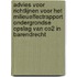 Advies voor richtlijnen voor het milieueffectrapport Ondergrondse Opslag van CO2 in Barendrecht