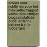 Advies voor richtlijnen voor het milieueffectrapport Varkenshouderij en biogasinstallatie Oude Lenferink Beheer b.v. te Tubbergen door Commissie voor de m.e.r.