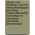 Advies voor richtlijnen voor het milieueffectrapport Oprichting vleeskuikenbedrijf Hoenselaar te Elsendorp, gemeente Gemert-Bakel