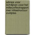 Advies voor richtlijnen voor het milieueffectrapport MER infrastructuur Zuidplas