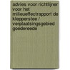 Advies voor richtlijnen voor het milieueffectrapport De Klepperstee / Verplaatsingsgebied Goedereede by Commissie voor de Milieueffectrapportage