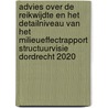 Advies over de reikwijdte en het detailniveau van het milieueffectrapport Structuurvisie Dordrecht 2020 by Commissie voor de m.e.r.
