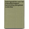 Toetsingsadvies over het milieueffectrapport Herinrichting plangebied Zuiderdiep by Commissie voor de m.e.r.