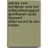 Advies voor richtlijnen voor het milieueffectrapport Jachthaven Oude Rijkswerf Willemsoord te Den Helder