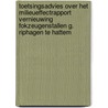 Toetsingsadvies over het milieueffectrapport Vernieuwing fokzeugenstallen G. Riphagen te Hattem door M.E.R.