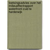 Toetsingsadvies over het milieueffectrapport Waterfront-zuid te Harderwijk by Commissie voor de m.e.r.