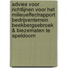 Advies voor richtlijnen voor het milieueffectrapport Bedrijventerrein Beekbergsebroek & Biezematen te Apeldoorn door Commissie voor de m.e.r.