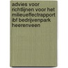 Advies voor richtlijnen voor het milieueffectrapport IBF Bedrijvenpark Heerenveen door Commissie m.e.r.