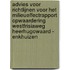 Advies voor richtlijnen voor het milieueffectrapport Opwaardering Westfrisiaweg Heerhugowaard - Enkhuizen