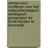 Advies voor richtlijnen voor het milieueffectrapport Strategisch groeproject De Buitenlanden te Beverwijk by Commissie voor de m.e.r.
