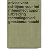 Advies voor richtlijnen voor het milieueffectrapport Uitbreiding recreatiegebied Geestmerambacht door Commissie voor de m.e.r.