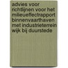 Advies voor richtlijnen voor het milieueffectrapport binnenvaarthaven met industrieterrein Wijk bij Duurstede by Unknown