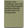 Advies voor richtlijnen voor het milieueffectrapport Bedrijventerrein Buitenvaart II te Hoogeveen door Onbekend