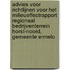 Advies voor richtlijnen voor het milieueffectrapport Regionaal Bedrijventerrein Horst-Noord, gemeente Ermelo