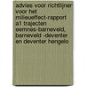 Advies voor richtlijnen voor het milieueffect-rapport A1 trajecten Eemnes-Barneveld, Barneveld -Deventer en Deventer Hengelo door Onbekend