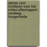 Advies voor richtlijnen voor het milieu-effectrapport Randweg Hoogerheide by Unknown