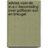Advies voor de m.e.r.-beoordeling over Golfbaan Son en Breugel