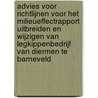 Advies voor richtlijnen voor het milieueffectrapport uitbreiden en wijzigen van legkippenbedrijf van Diermen te Barneveld by Unknown