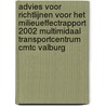 Advies voor richtlijnen voor het milieueffectrapport 2002 multimidaal Transportcentrum CMTC Valburg by Commissie m.e.r.