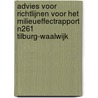 Advies voor richtlijnen voor het milieueffectrapport N261 Tilburg-Waalwijk door Commissie m.e.r.
