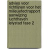 Advies voor richtlijnen voor het milieuefectrapport aanwijzing luchthaven Lelystad fase 2 by Unknown