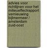 Advies voor richtlijnen voor het milieueffectrapport vernieuwing Bijlmermeer / Amsterdam Zuid-oost by Commissie m.e.r.