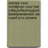 Advies voor richtlijnen voor het milieueffectrapport bedrijventerrein de Vaart IV/VI Almere