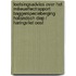 Toetsingsadvies over het milieueffectrapport baggerspecieberging Hollandsch Diep / Haringvliet Oost