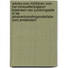 Advies voor richtlijnen voor het milieueffectrapport bijstroken van zuiveringsslib in de afvalverbrandingsinstallatie (avi) Amsterdam door Onbekend