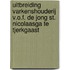 Uitbreiding varkenshouderij V.O.F. De Jong St. Nicolaasga te Tjerkgaast